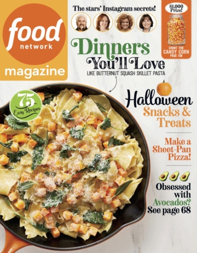 Food Network October 01, 2019 Issue Cover