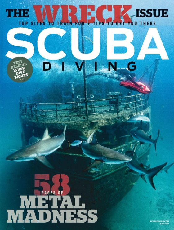 Scuba-Diving May 01, 2016 Issue Cover