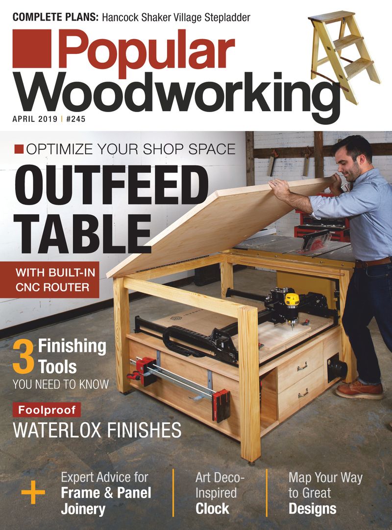Popular-Woodworking April 01, 2019 Issue Cover