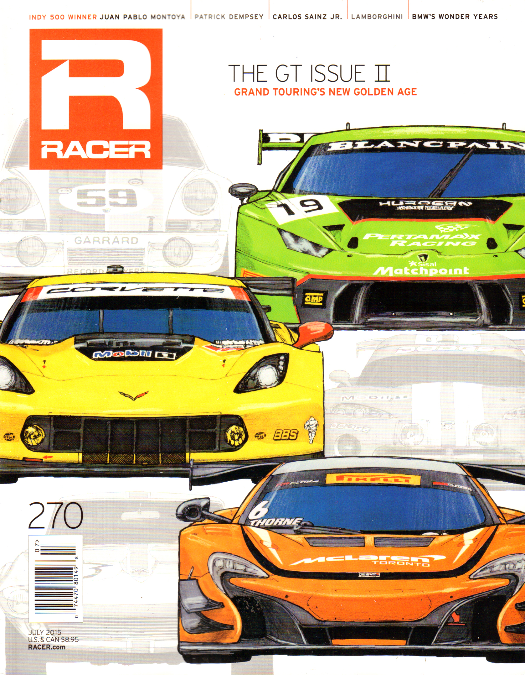 Racer July 01, 2015 Issue Cover