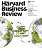 Harvard-Business-Review September 01, 2014 Issue Cover