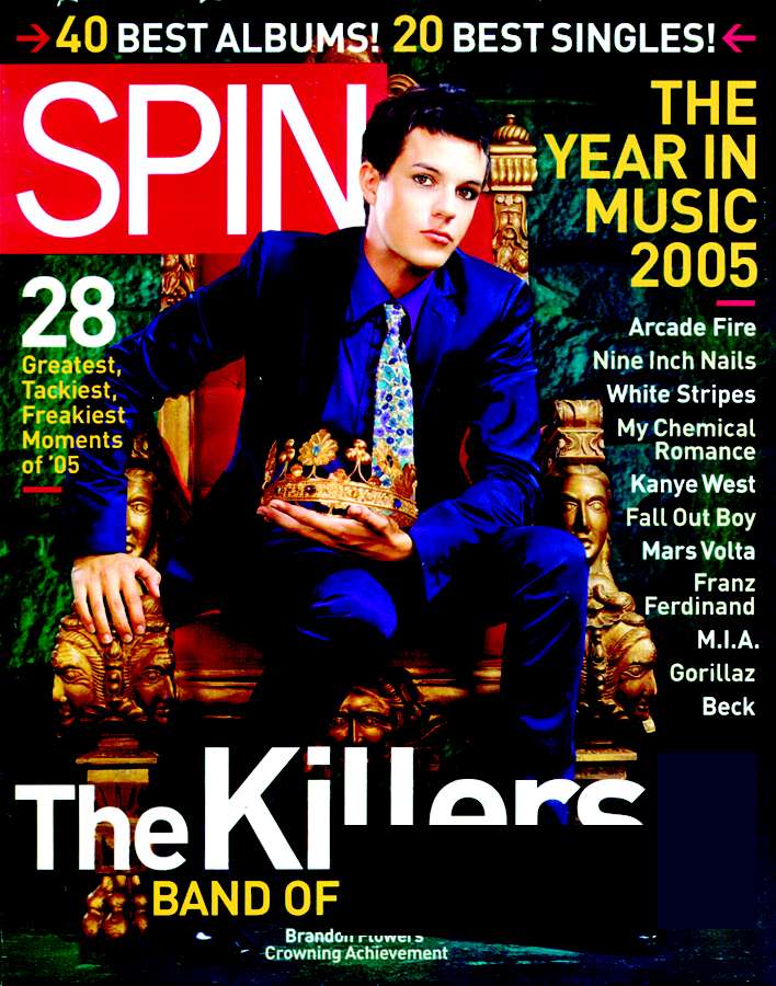 Spin January 01, 2006 Issue Cover