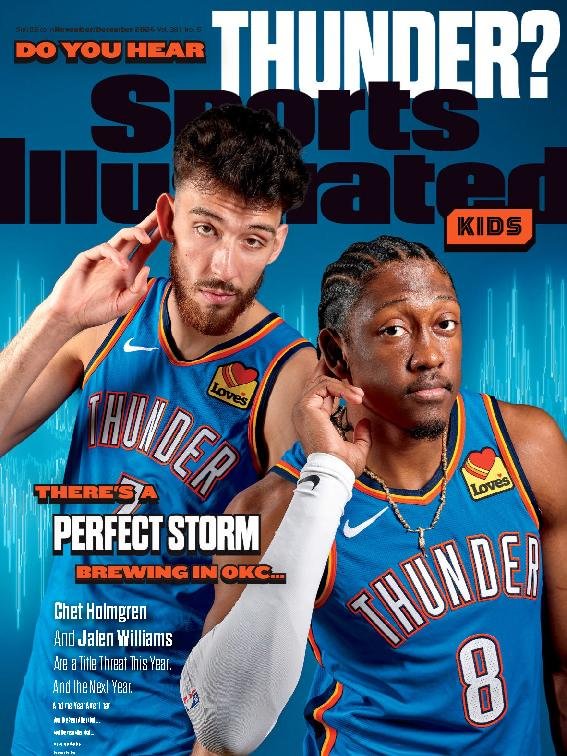 Sports-Illustrated-Kids November 01, 2024 Issue Cover