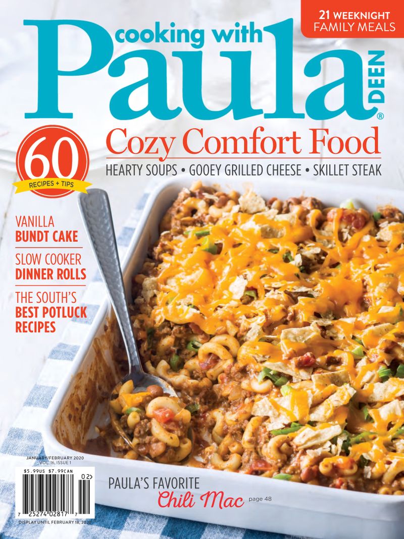 Cooking-With-Paula-Deen January 01, 2020 Issue Cover