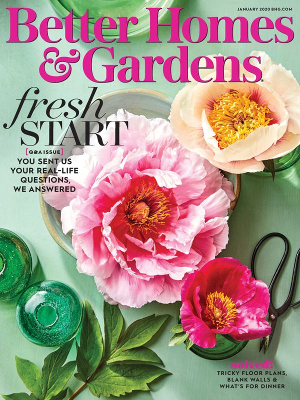 Better-Homes-and-Gardens January 01, 2020 Issue Cover