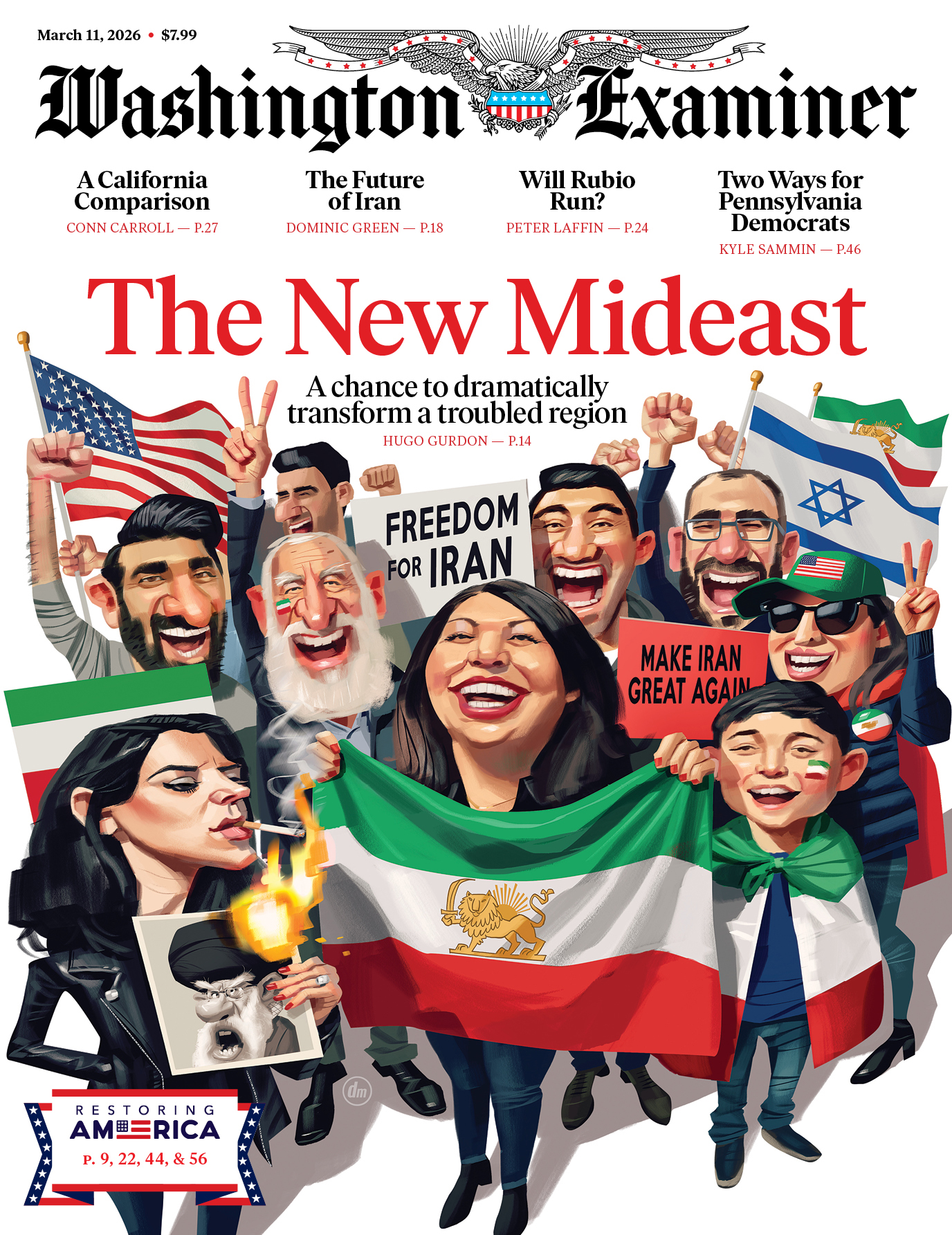 Washington-Examiner March 11, 2026 Issue Cover