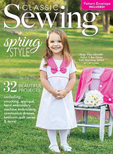 Classic-Sewing March 01, 2018 Issue Cover