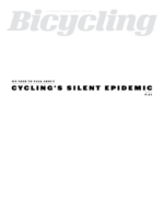 Bicycling January 01, 2024 Issue Cover