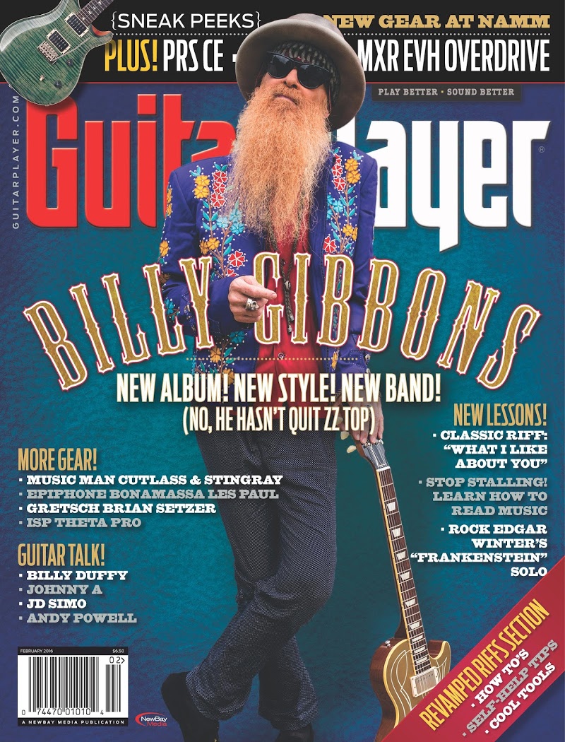 Guitar-Player February 01, 2016 Issue Cover