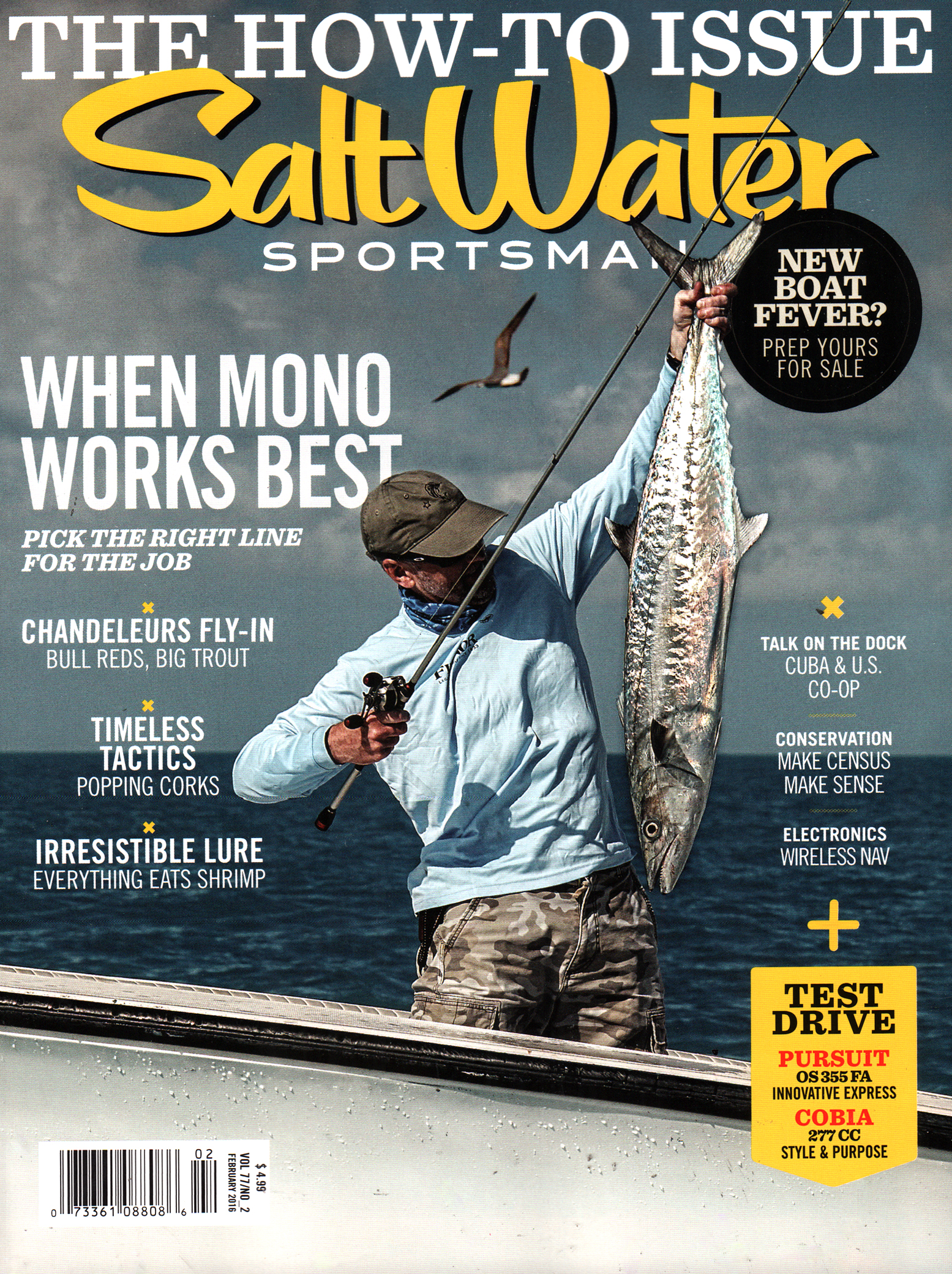 Salt-Water-Sportsman February 01, 2016 Issue Cover