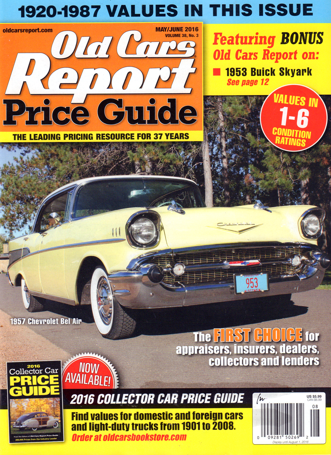 Old-Cars-Report-Price-Guide May 01, 2016 Issue Cover