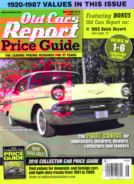 Old-Cars-Report-Price-Guide May 01, 2016 Issue Cover