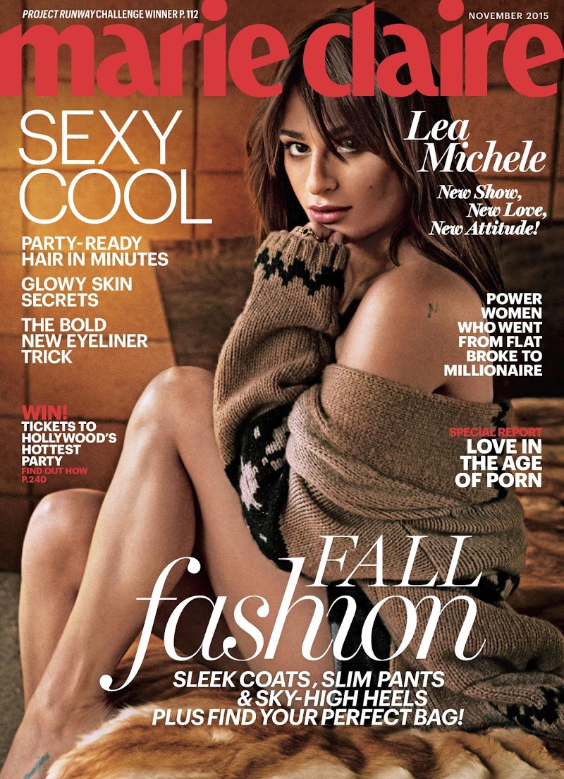 Marie-Claire November 01, 2015 Issue Cover