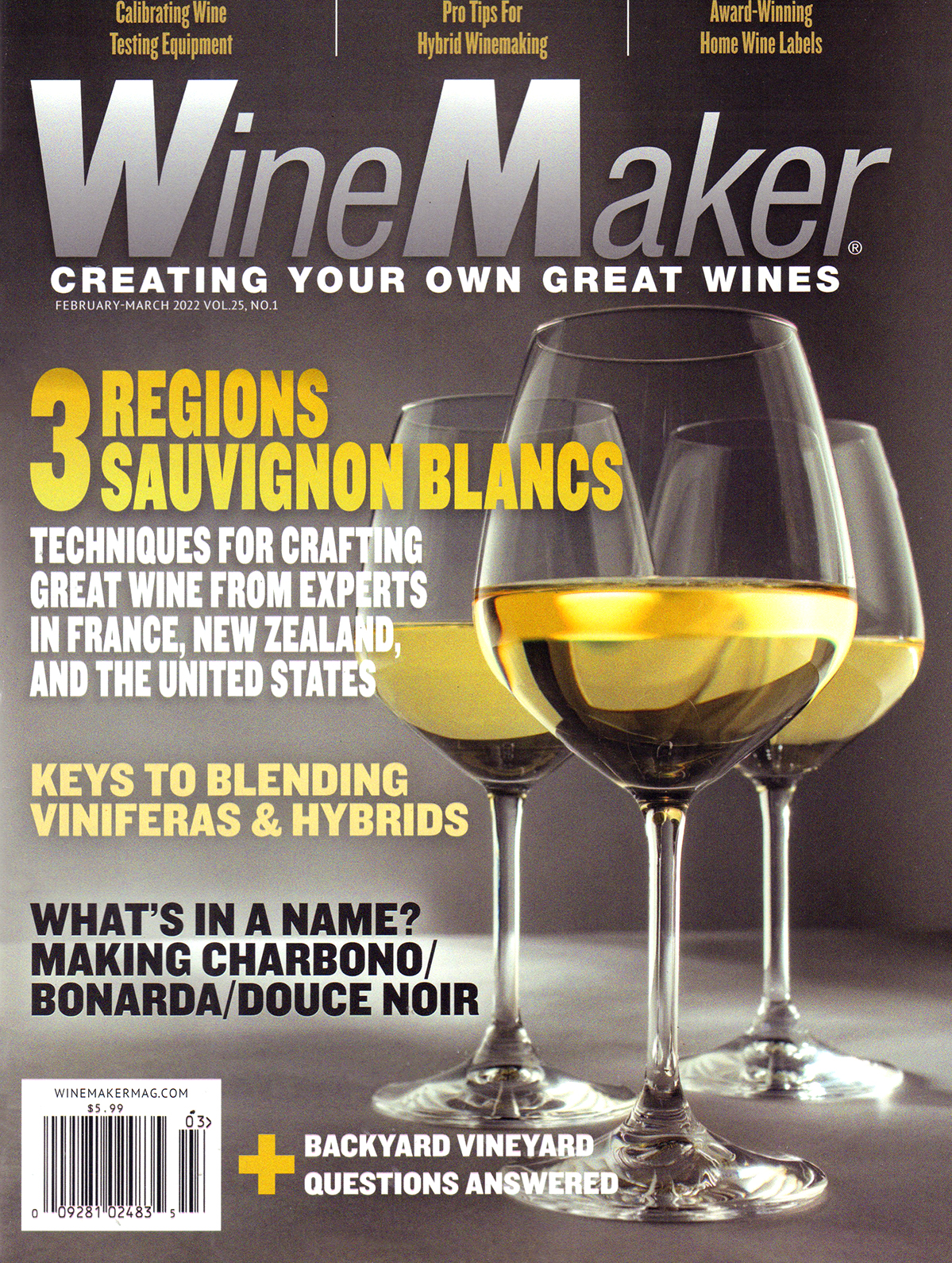 Winemaker February 01, 2022 Issue Cover