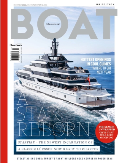 Boat International US December 01, 2025 Issue Cover