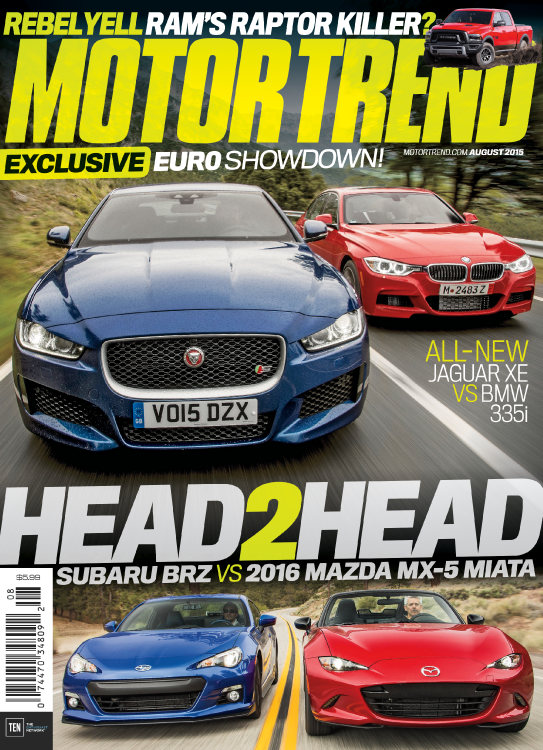 Motor-Trend August 01, 2015 Issue Cover