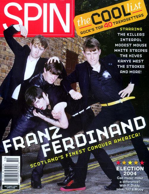 Spin September 28, 2004 Issue Cover