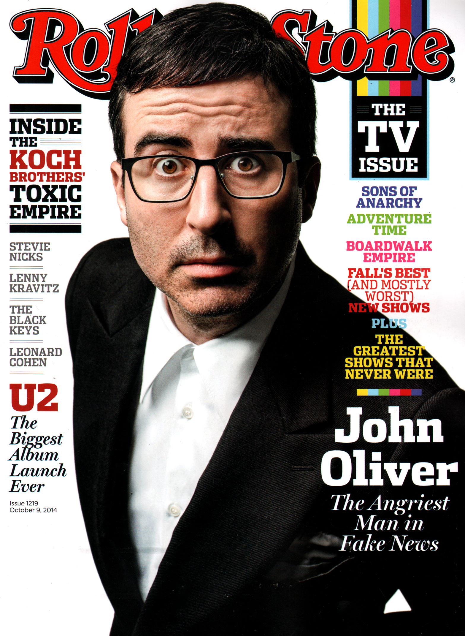 Rolling-Stone October 09, 2014 Issue Cover