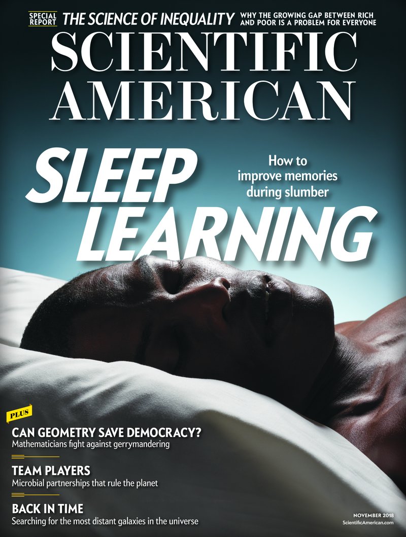 Scientific-American November 01, 2018 Issue Cover