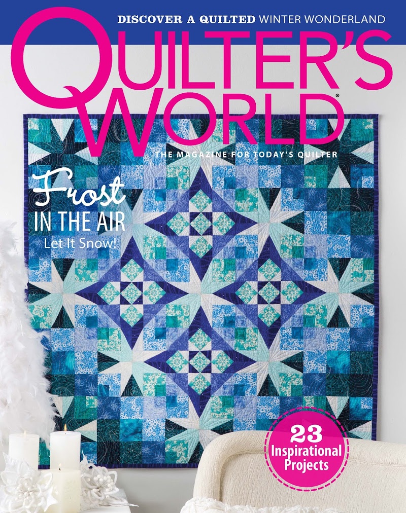 Quilters-World December 01, 2014 Issue Cover
