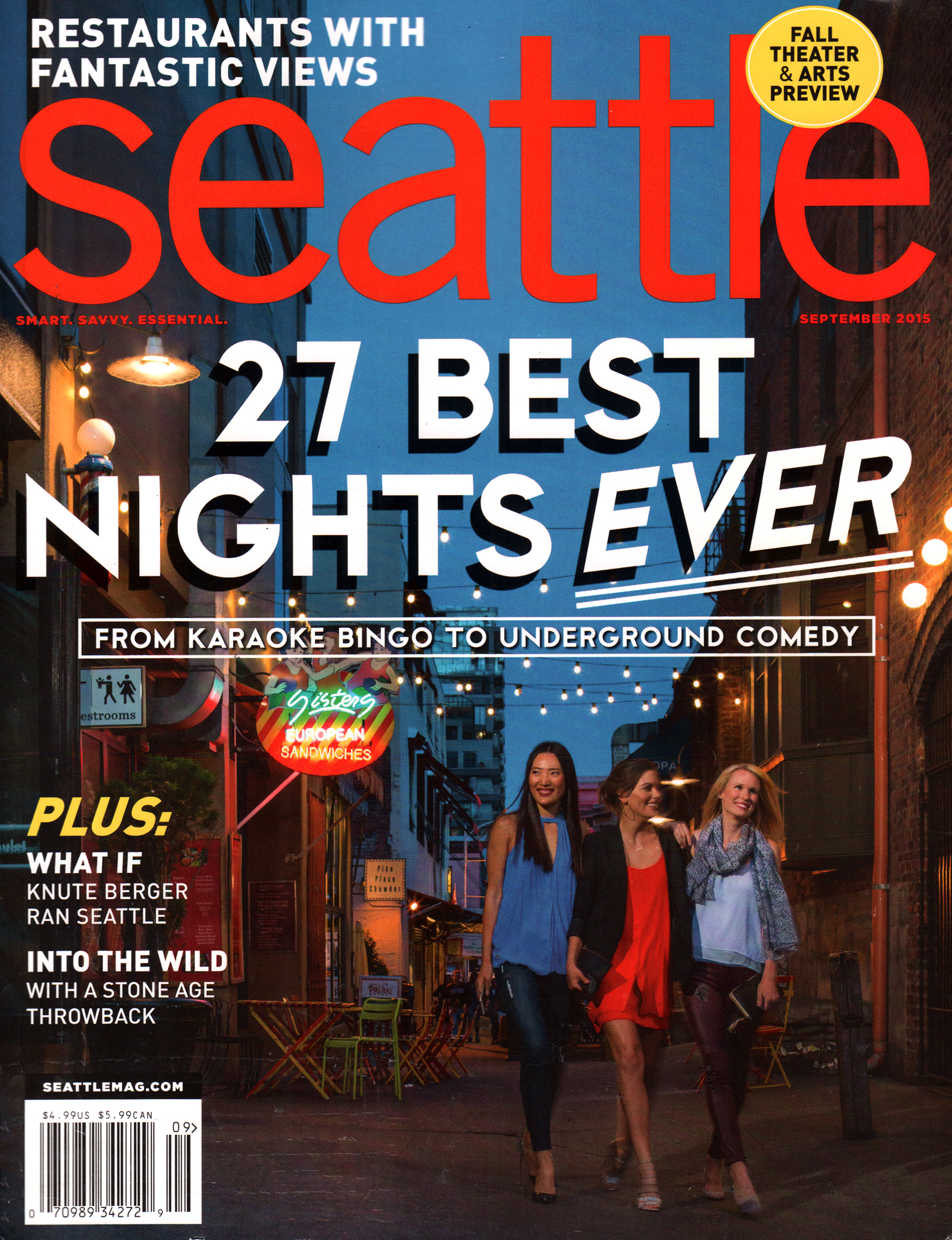 Seattle-Magazine September 01, 2015 Issue Cover