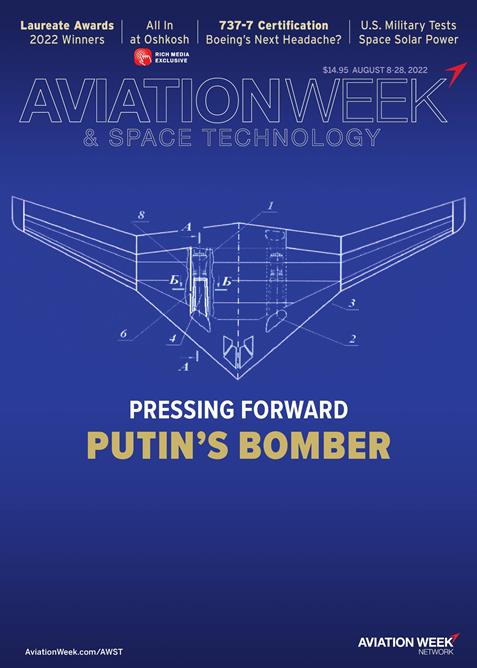 Aviation-Week-and-Space-Technology August 08, 2022 Issue Cover