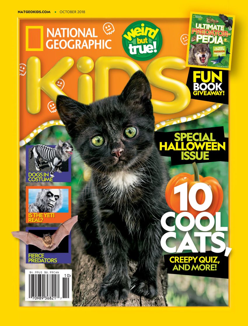 National-Geographic-Kids October 01, 2018 Issue Cover