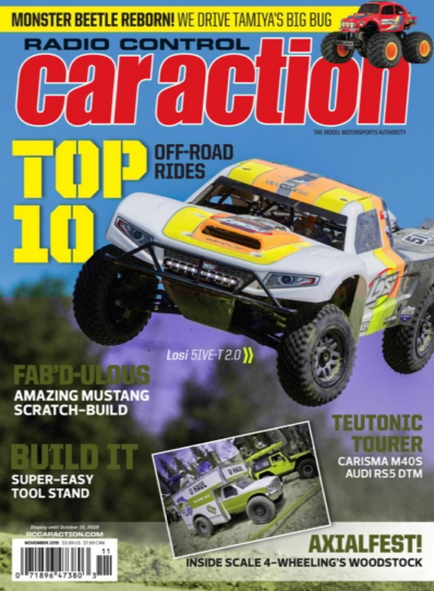 Radio Control Car Action November 01, 2019 Issue Cover