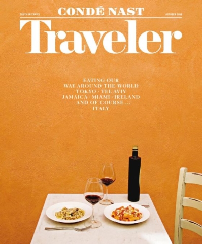 Condé Nast Traveler October 01, 2016 Issue Cover