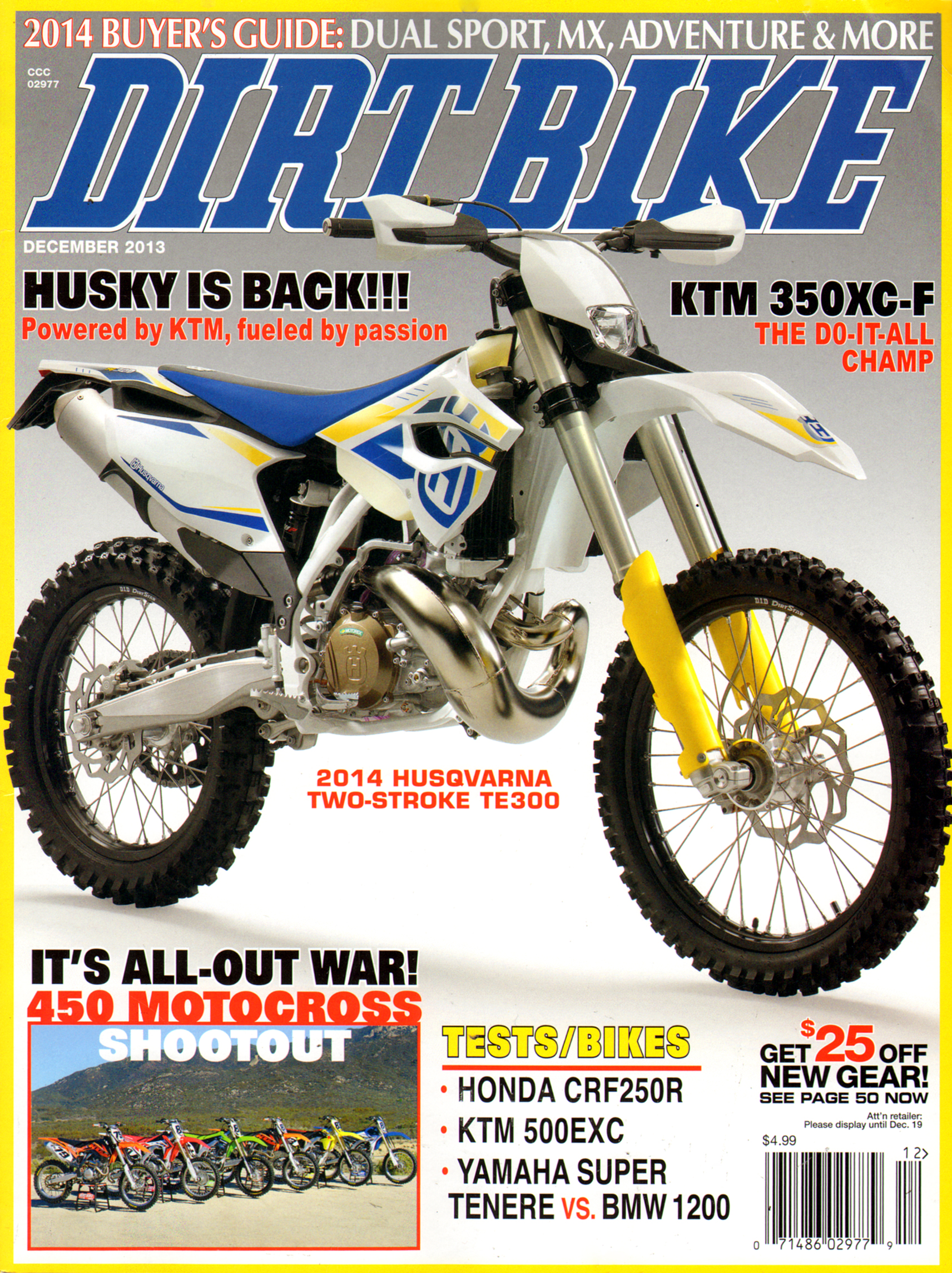 Dirt-Bike December 01, 2013 Issue Cover