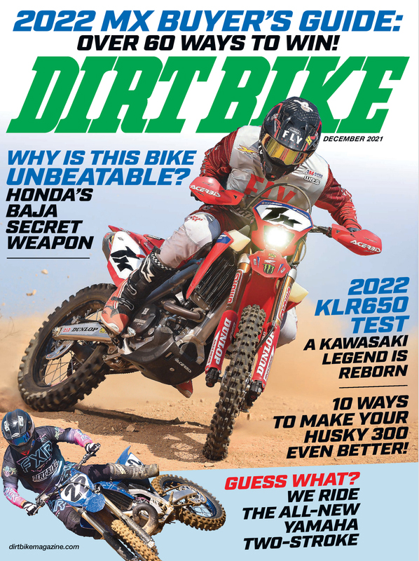 Dirt-Bike December 01, 2021 Issue Cover
