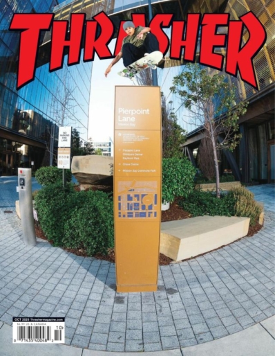 Thrasher October 01, 2025 Issue Cover