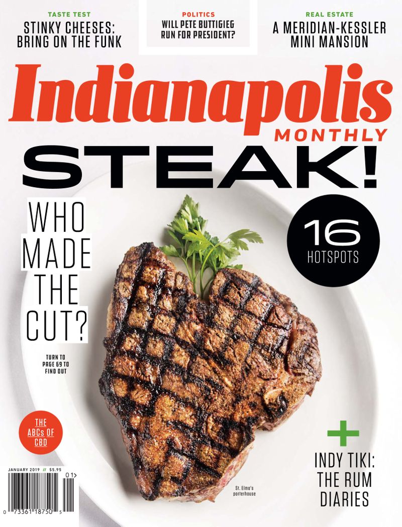 Indianapolis-Monthly January 01, 2019 Issue Cover