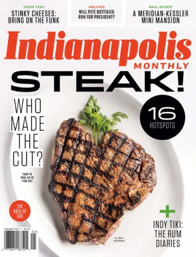 Indianapolis Monthly January 01, 2019 Issue Cover