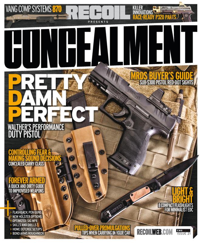 Recoil-Concealment March 01, 2021 Issue Cover