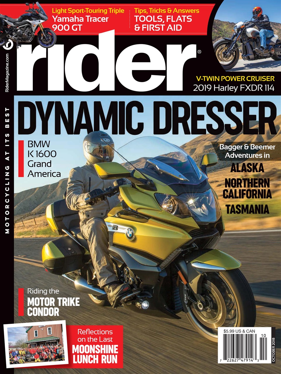 rider October 01, 2018 Issue Cover