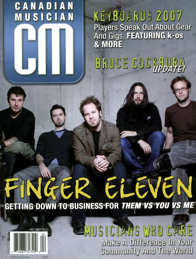 Canadian-Musician May 01, 2007 Issue Cover