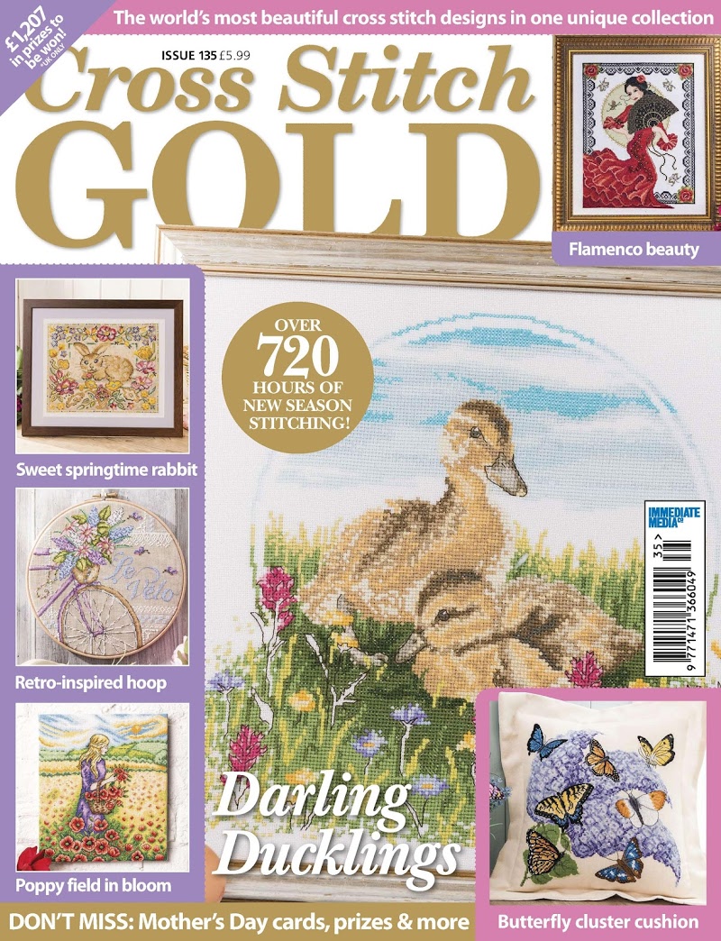 Cross-Stitch-Gold January 01, 2017 Issue Cover