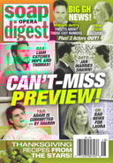 Soap-Opera-Digest November 30, 2020 Issue Cover