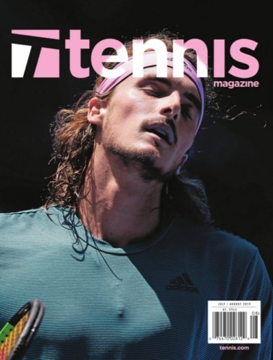 Tennis Magazine July 01, 2019 Issue Cover