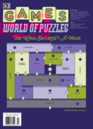 Games-World-of-Puzzles December 01, 2023 Issue Cover