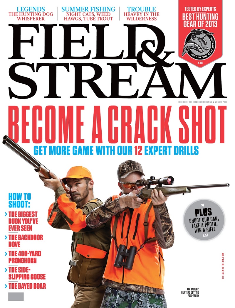field-and-stream August 01, 2013 Issue Cover