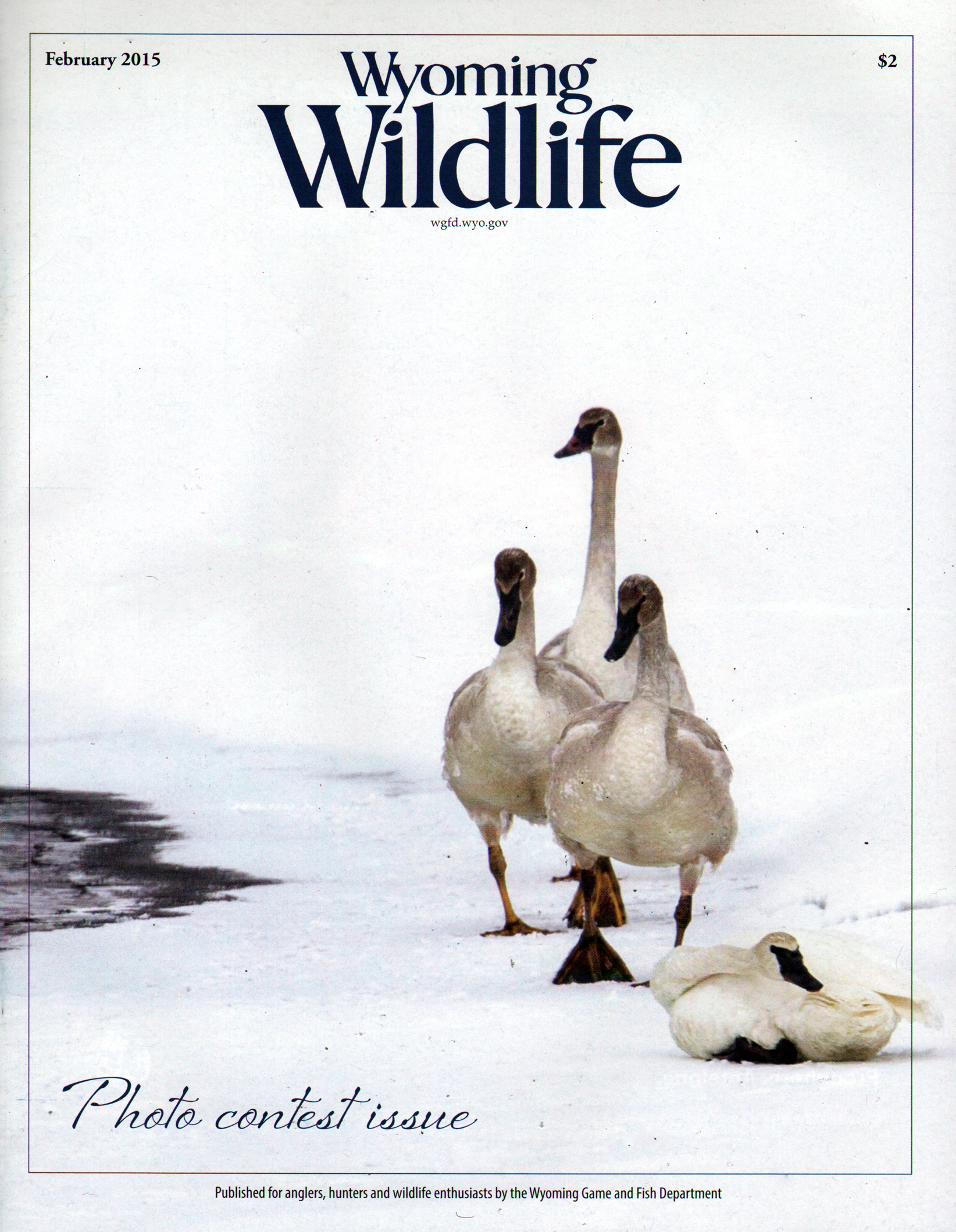 Wyoming-Wildlife February 01, 2015 Issue Cover