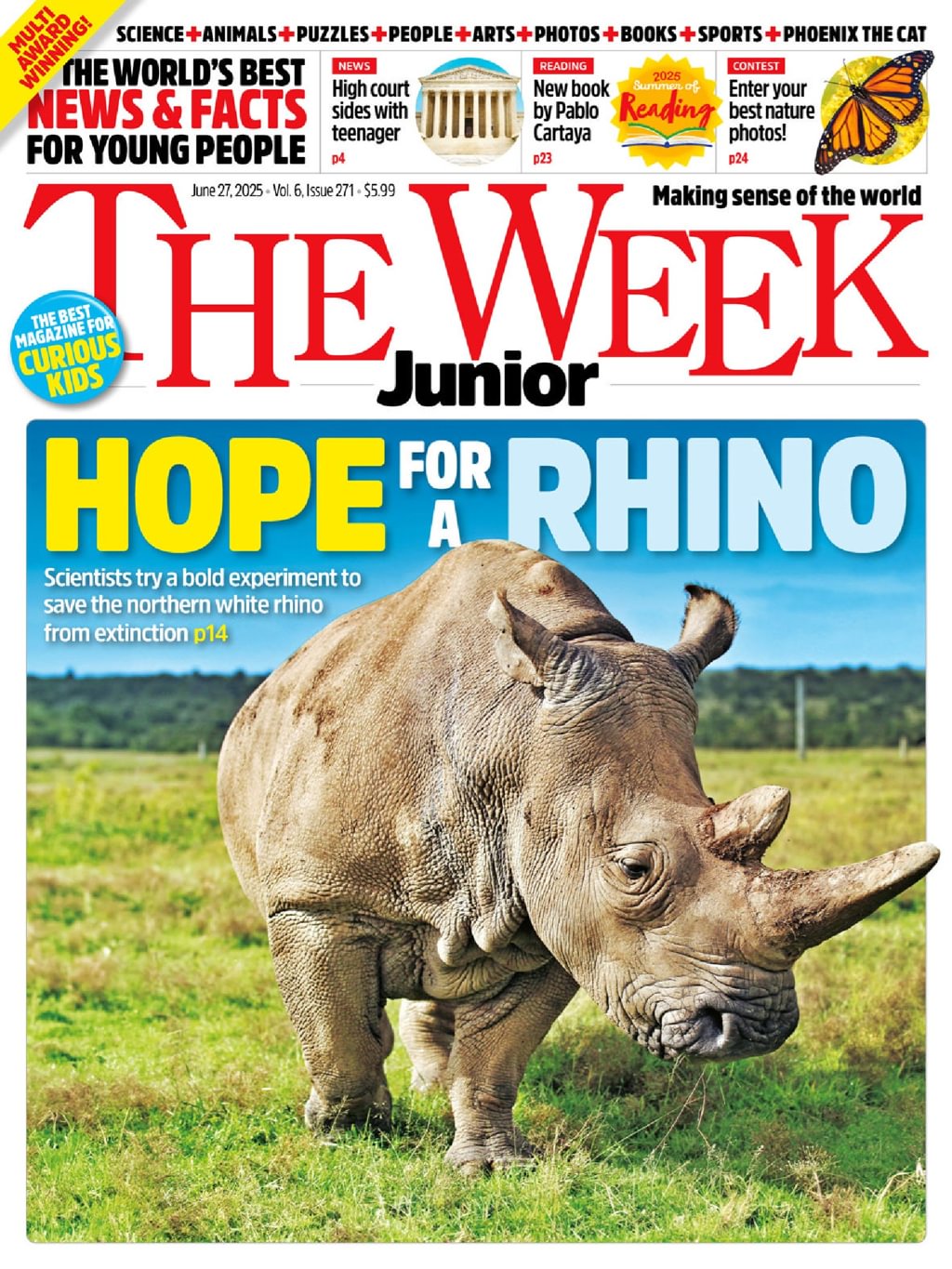 The-Week-Junior June 27, 2025 Issue Cover