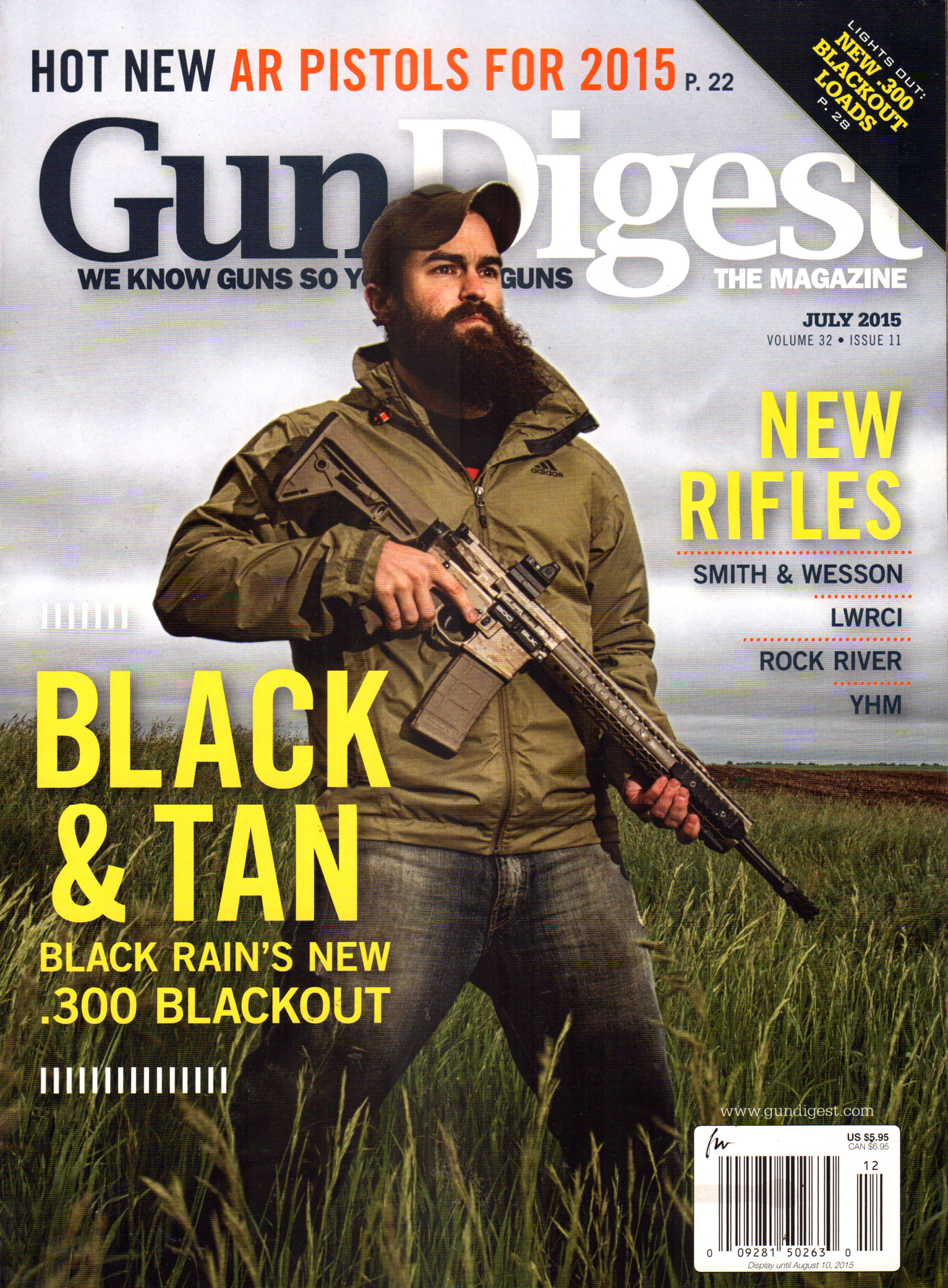 Gun-Digest July 01, 2015 Issue Cover