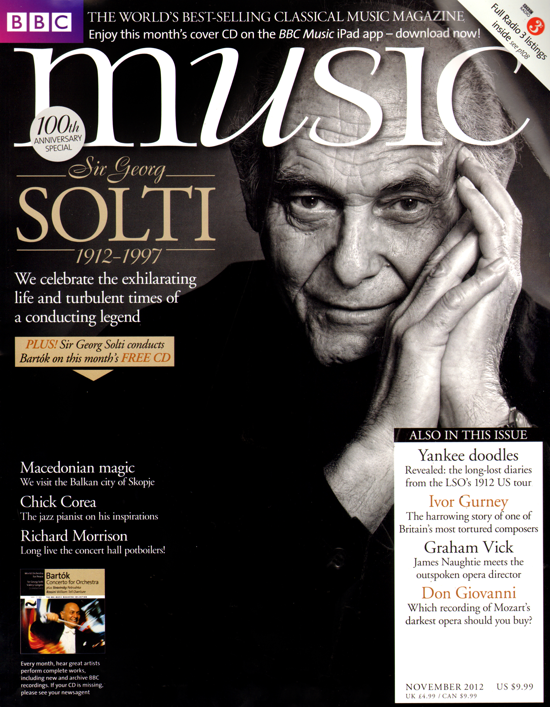 BBC-Music November 01, 2012 Issue Cover