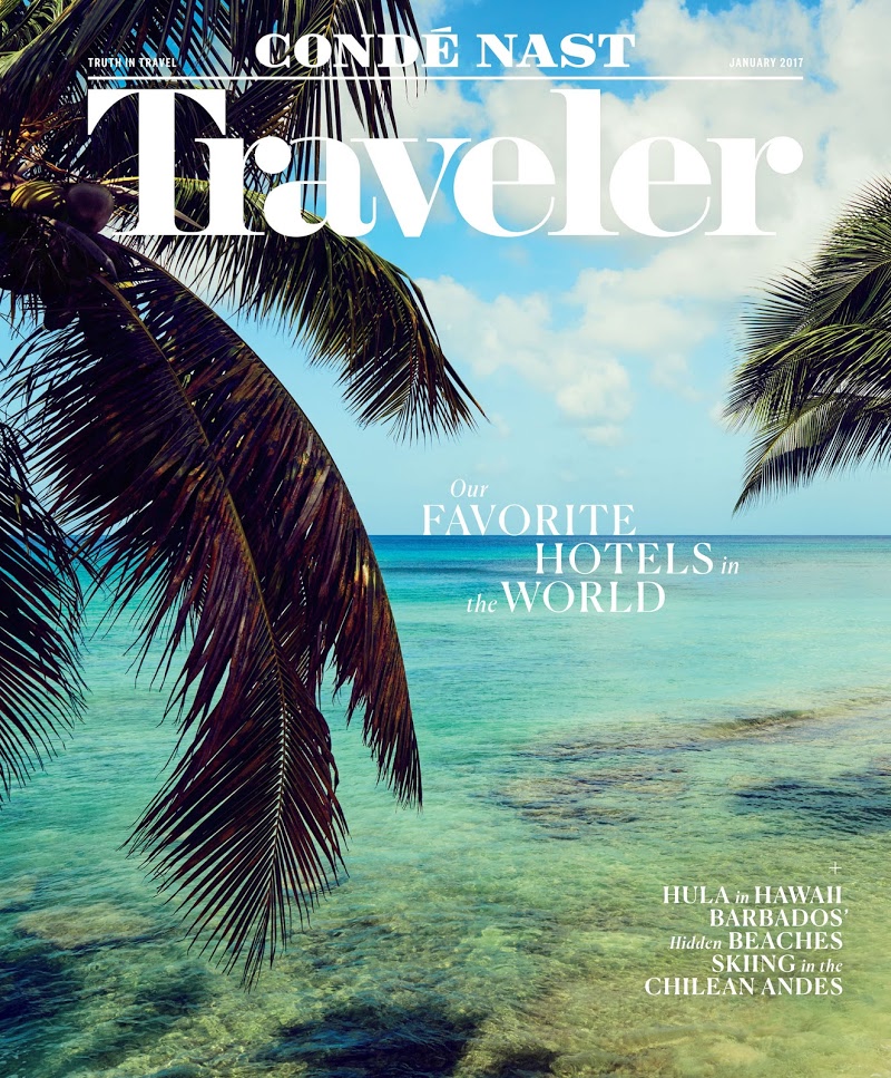 Condé-Nast-Traveler January 01, 2017 Issue Cover