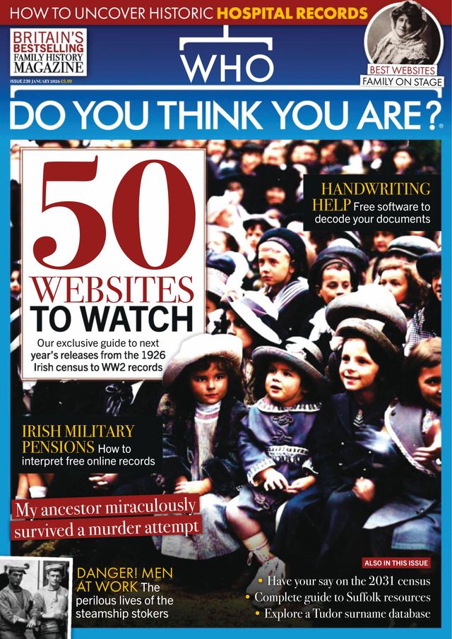 Who-Do-You-Think-You-Are February 01, 2026 Issue Cover