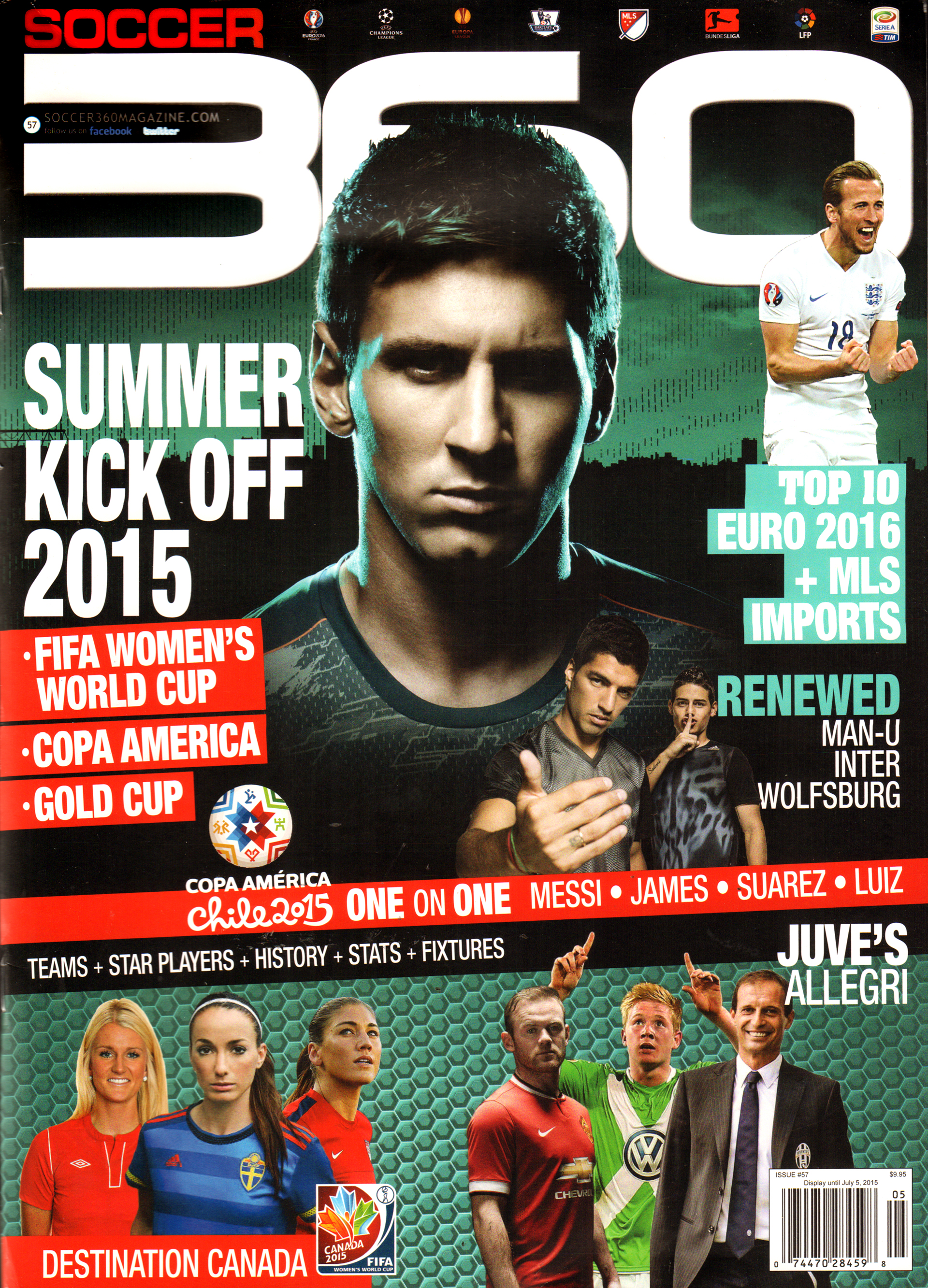 Soccer-360 May 01, 2015 Issue Cover