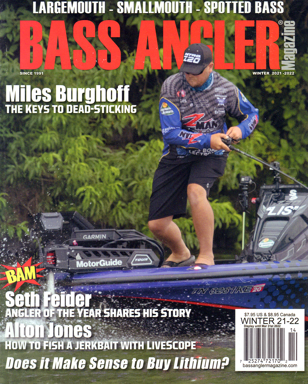 Bass-Angler December 01, 2021 Issue Cover